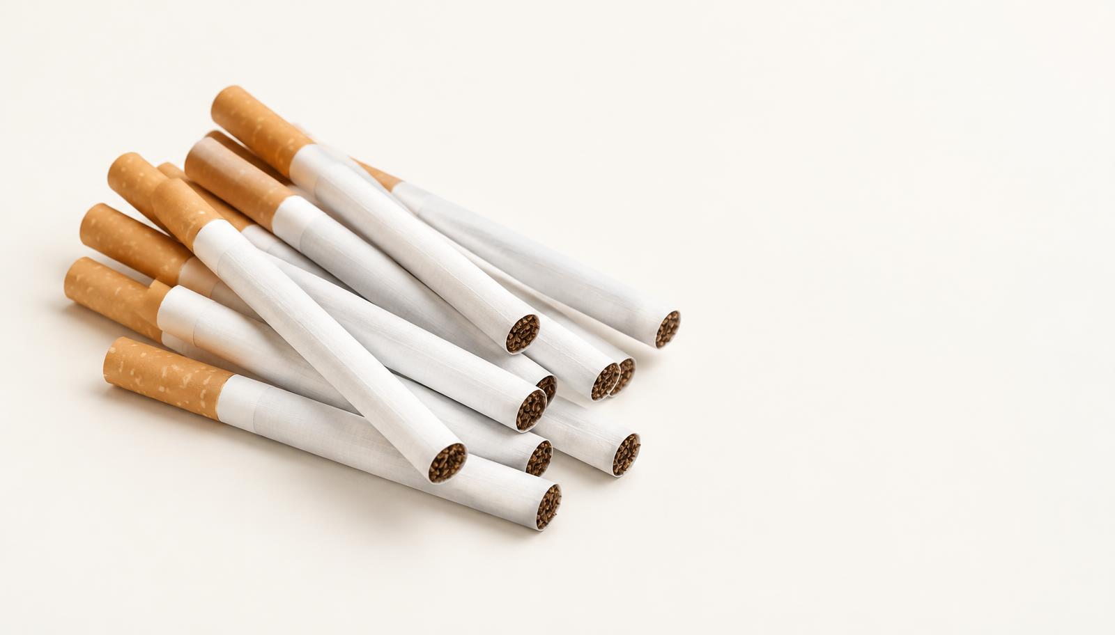 Unbranded cigarettes shown as a trade category